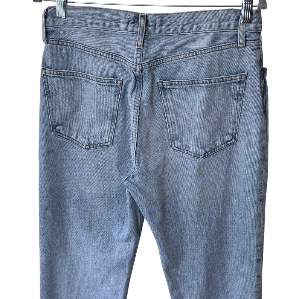 Agolde High Rise Vintage Straight Lightwash Capsule Comfort Luxury Everyday 28 - Picture 6 of 13